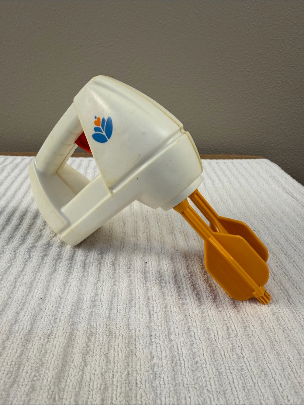 Fisher Price Vintage 1987 Fun with Food Mixer Toy No Batteries